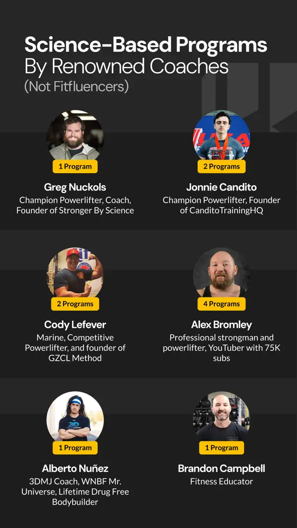 Screenshot of the Boostcamp app